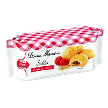 BBM BARQUETTE SABLE FRAMBOISE150g*8