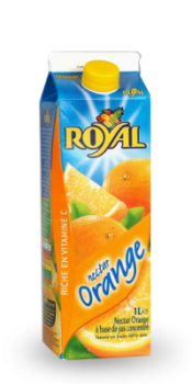 SOFT ROYAL 1L NECTAR ORANGE  X 12