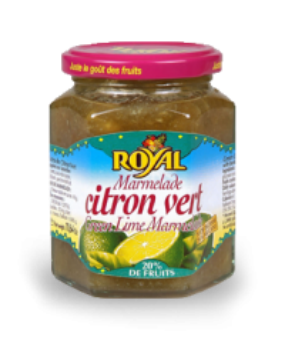 CONFIT MARMELADE CITRON VERT 330G X12