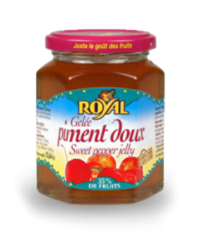 CONFIT GELEE PIMENTS DOUX 330G X12